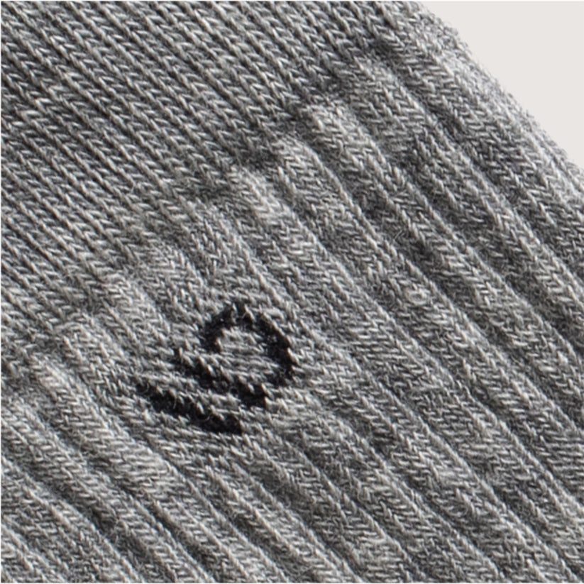 9001 Men's Solid Cushioned Micro Crew Socks by Wide Open Socks