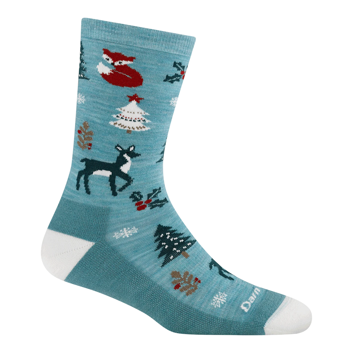 Women's Yuletide Wild Crew Lightweight Lifestyle by Darn Tough