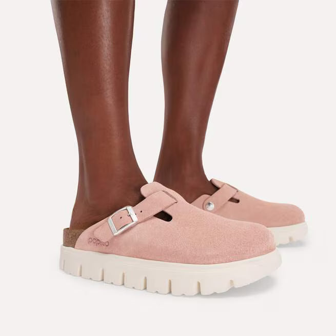 Boston Chunky Suede Leather by Birkenstock