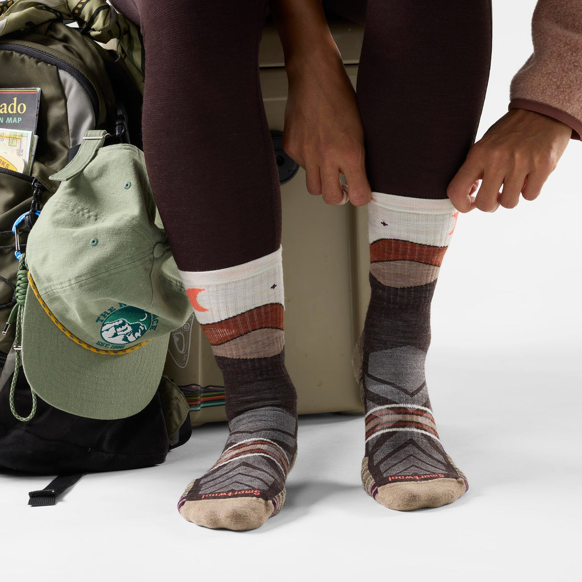 Women's Hike Lunar Trek Crew Socks by Smartwool