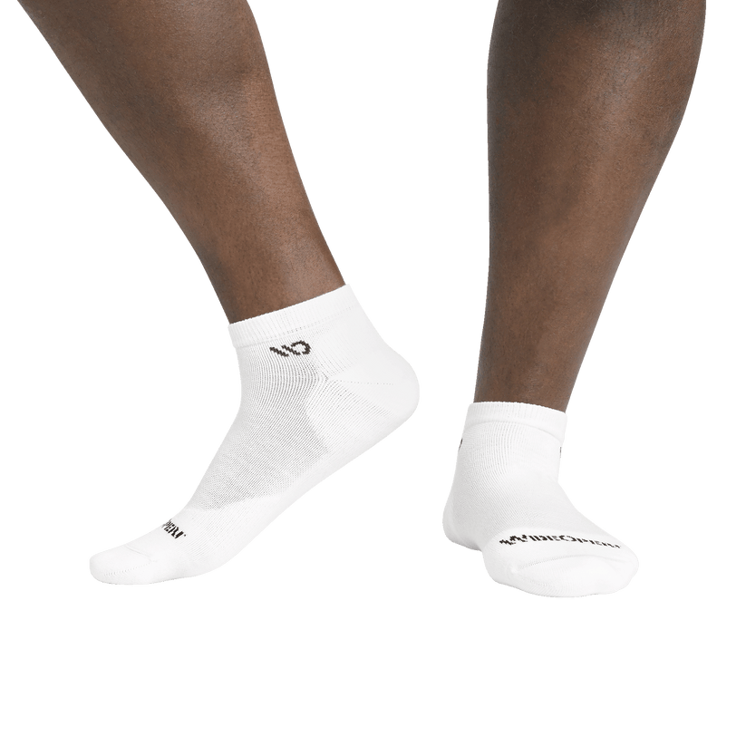 9000 Men's Solid Cushioned No Show Socks by Wide Open Socks