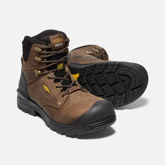 Men's Independence Mid All Leather WP by KEEN Utility