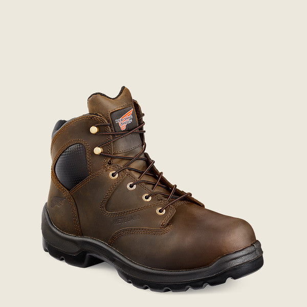Men's 4421 Flexbond 6" Boot Internal Met Guard by Red Wing (No Fill)