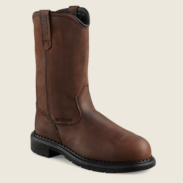 Men's 4436 11" Pull-on Boot Met Guard by Red Wing
