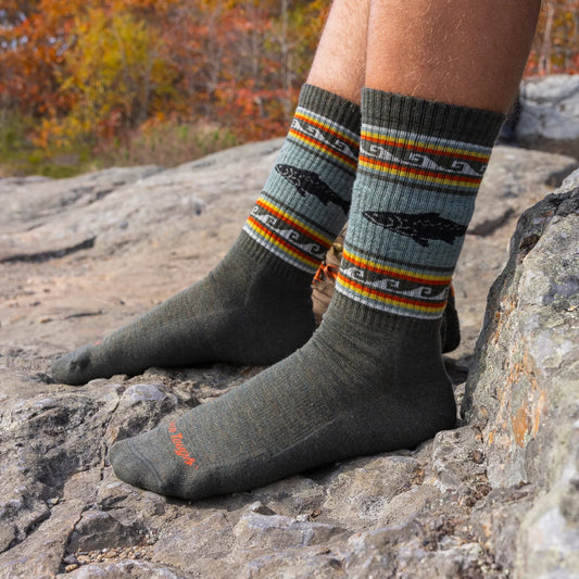 1980 MEN'S VANGRIZZLE BOOT MIDWEIGHT CUSHION HIKING SOCKS by Darn Tough
