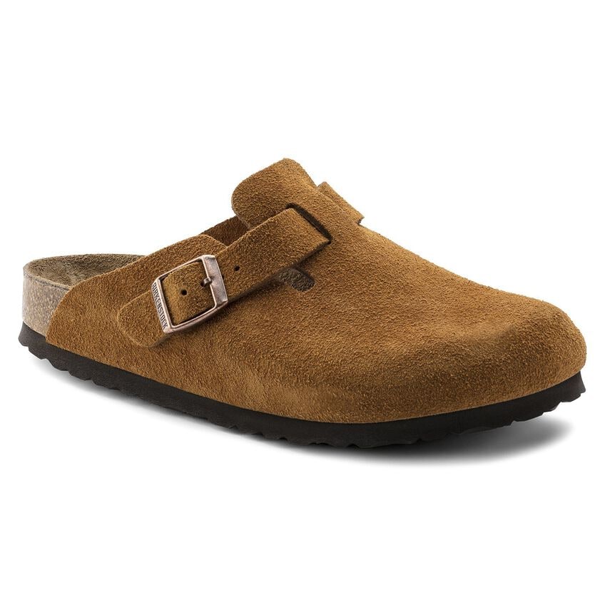 Boston Suede Soft Footbed by Birkenstock