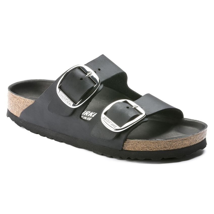 Arizona Big Buckle Oiled Leather by Birkenstock