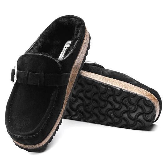 Buckley Shearling Suede Leather by Birkenstock