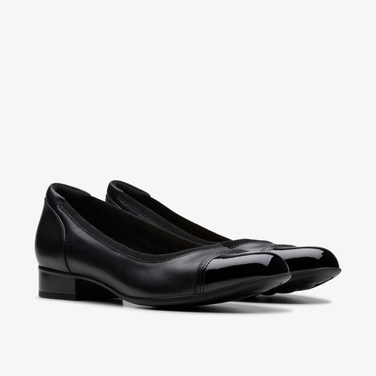 Krystine May Black Leather by Clarks