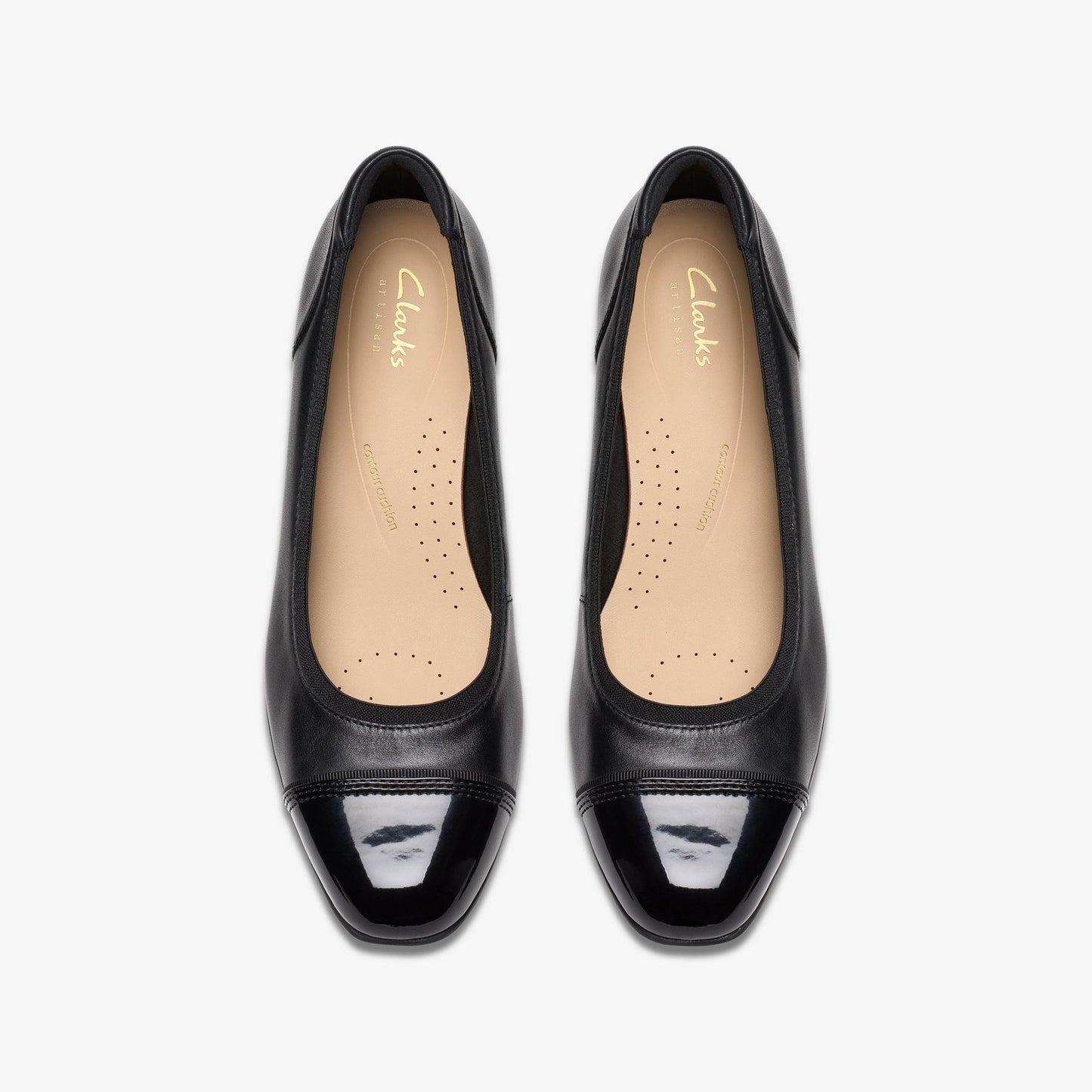 Krystine May Black Leather by Clarks