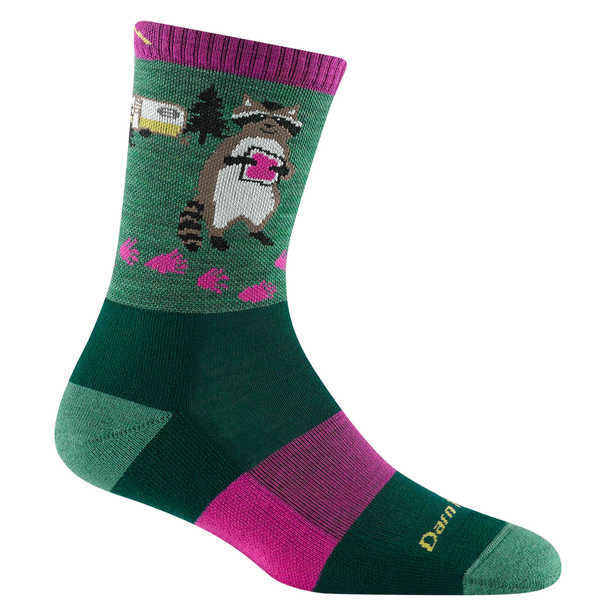 Women's Mystic Stripe Crew Lightweight Lifestyle Socks 5001 by Darn Tough