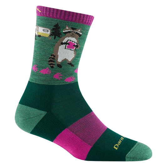 Women's Mystic Stripe Crew Lightweight Lifestyle Socks 5001 by Darn Tough