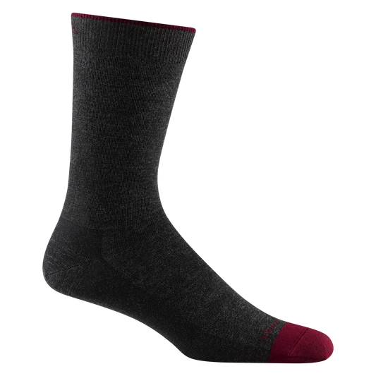 6032 Men's Solid Crew Lightweight Lifestyle Socks by Darn Tough