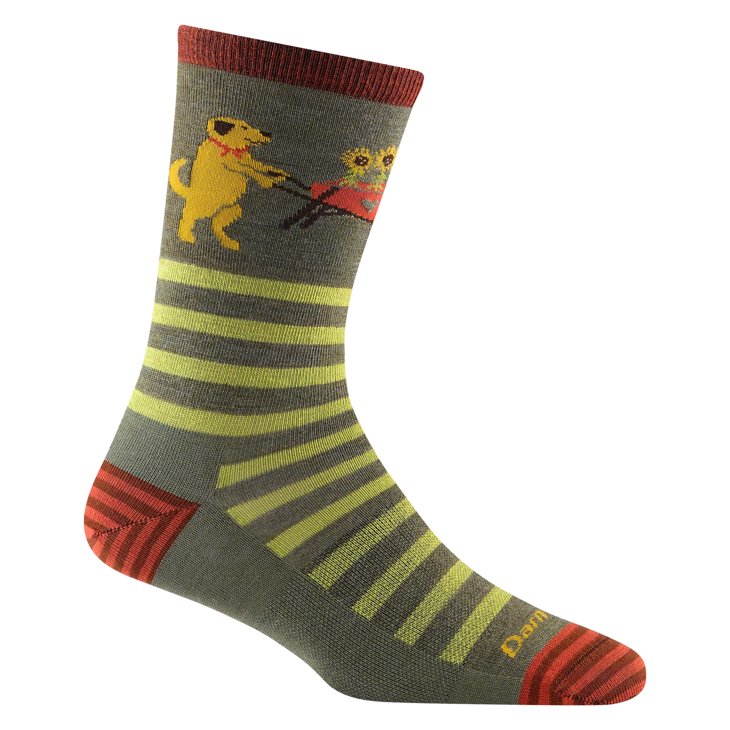 Women's Animal Haus Crew Lightweight Lifestyle Socks 6037 by Darn Tough
