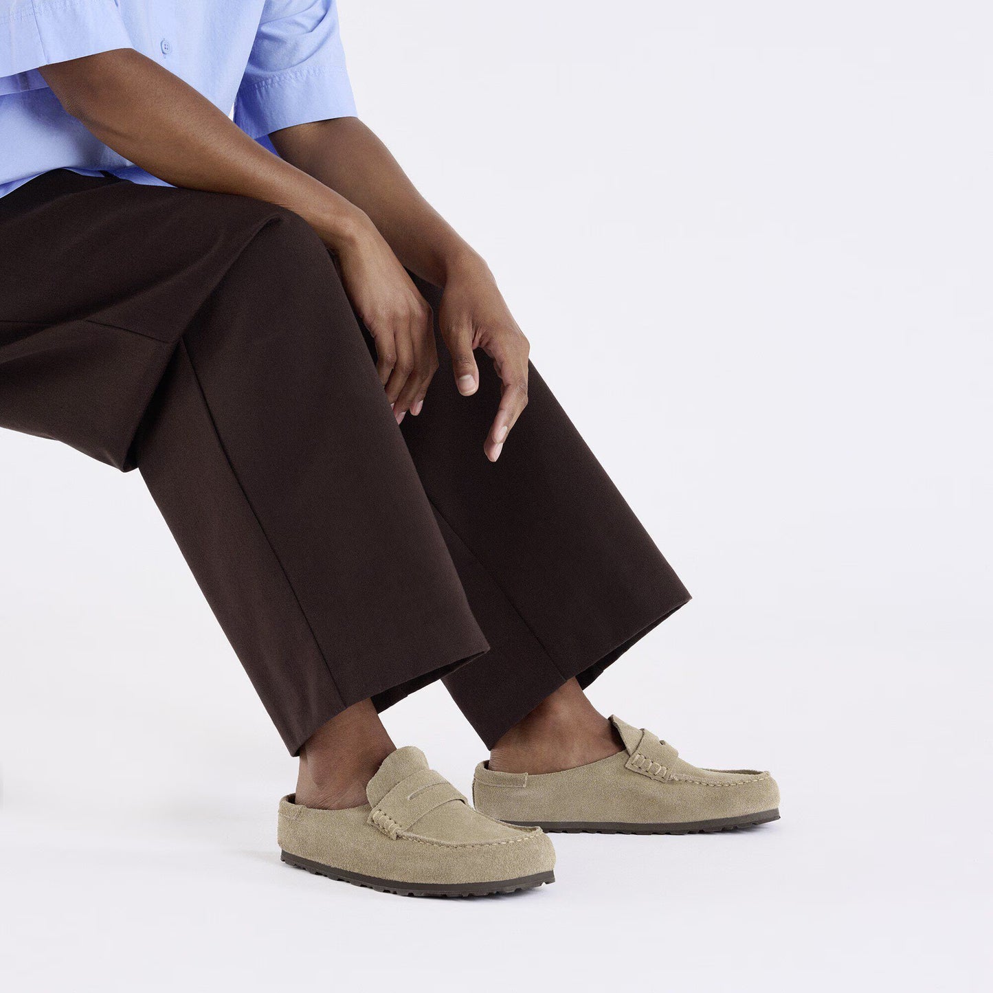 Naples Wrapped Suede Leather by Birkenstock