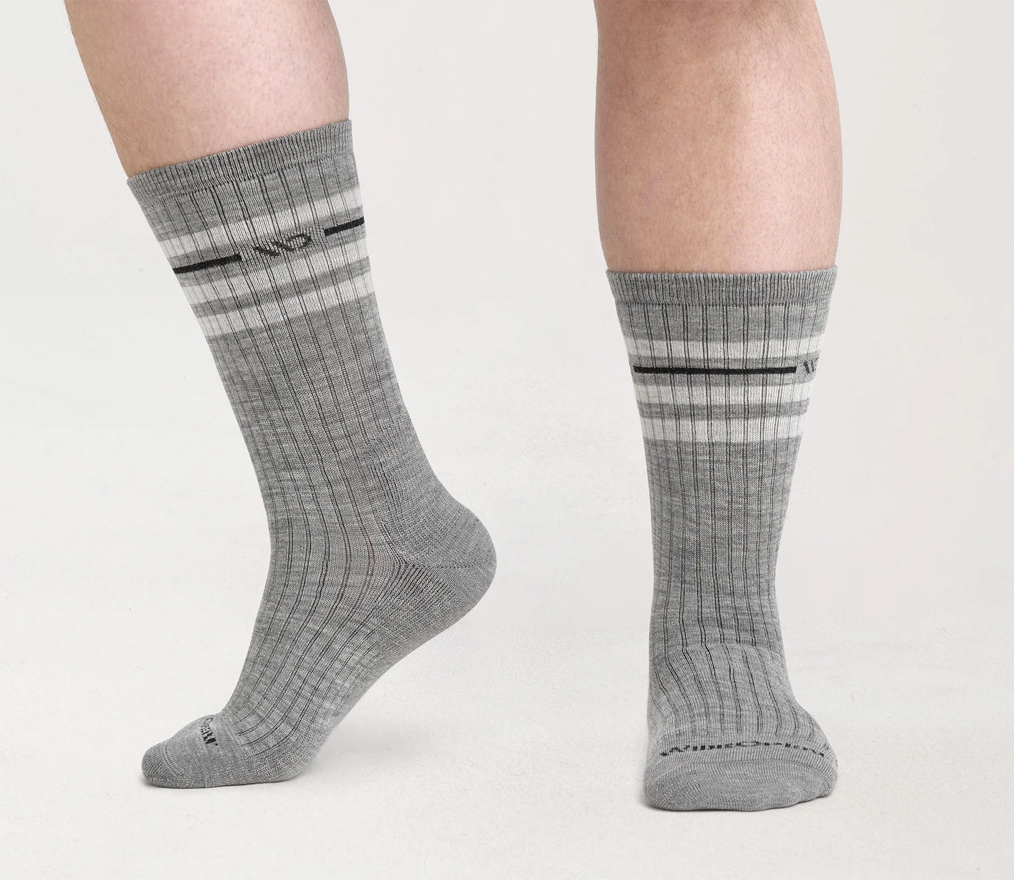 Vintage Stripe Midweight Crew by Wide Open