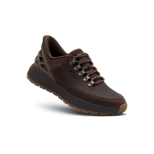The Hands Free Men's Wasatch Leather Low by Kizik