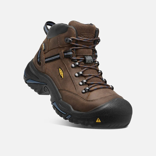 Men's Braddock Mid All Leather WP by KEEN Utility