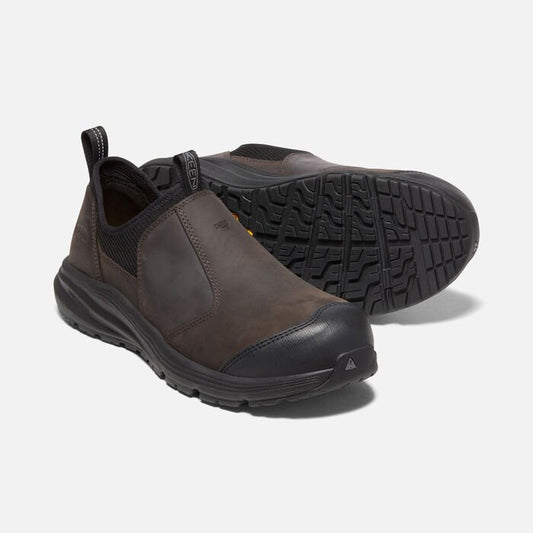 Vista Energy + Shift ESD Leather Slip On by Keen Utility