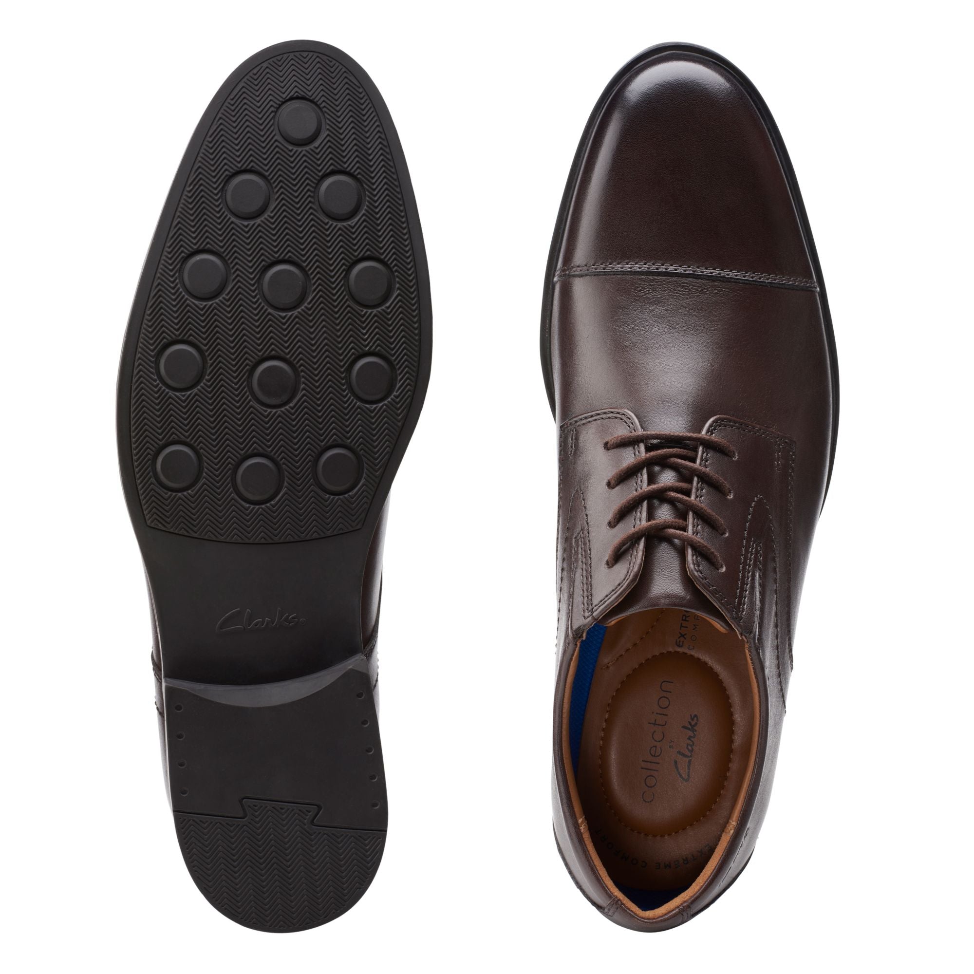 Clarks cap shop toe oxford